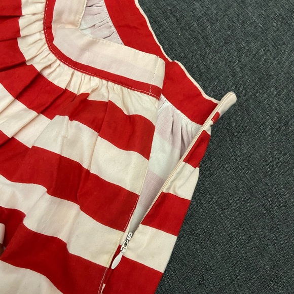 Compañía fantástica. Striped cotton skirt with pockets - Picture 4 of 6